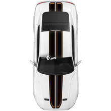 Ford Mustang Mach Hood Roof Tailgate  Decal Car Vinyl Sticker Shelby Sport Racing Stripes 2 Colors
 3