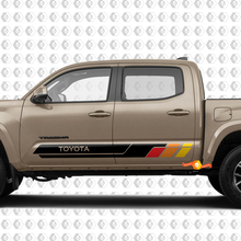2 Toyota Tacoma Side Doors Stripes Rocker Panel Vinyl Stickers Decal Kit for Toyota Tacoma
 2