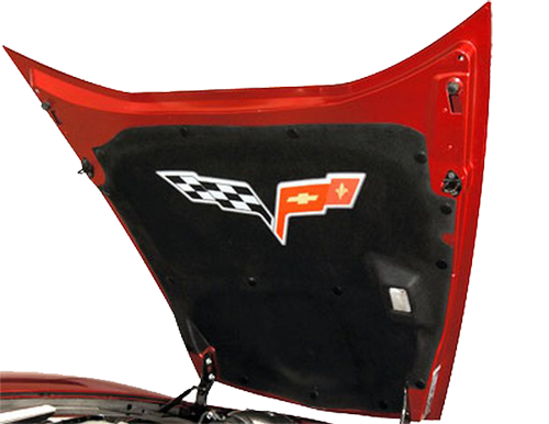 Corvette C6 Bonnet Logo Vinyl Decal Colour Sticker