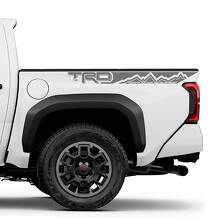 2 TRD Tacoma Side Bed Stripes Vinyl Stickers Decal Kit for Toyota Tacoma
 2