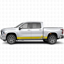 Layered Peaks Door & Rocker Panel Vinyl Stripes for Chevrolet Silverado 1500 Next Generation 2027_3