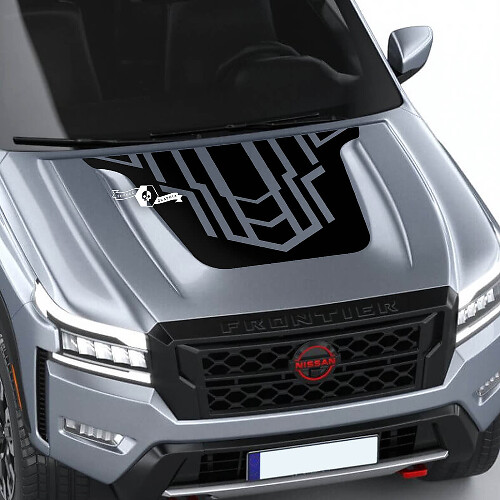 Nissan Frontier S SV Pro-4x Hood Vinyl Decal Logo Graphic Sticker
