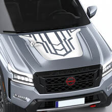 Nissan Frontier S SV Pro-4x Hood Vinyl Decal Logo Graphic Sticker
 3