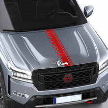 Nissan Frontier S SV Pro-4x Hood Decal Stripe Vinyl Logo Graphic Decals Sticker
 3
