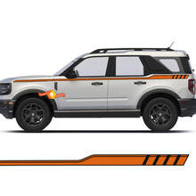 Ford Bronco Sport First Edition Sides Up Stripes Decals Stickers 2 colors
 2