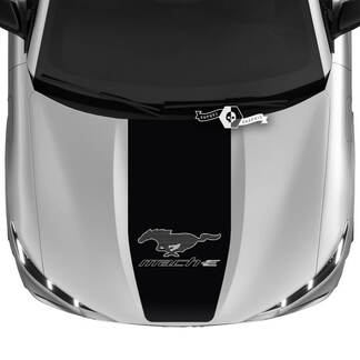 Hood Ford Mustang MACH-E MACH E Logo Decal vinyl stickers
