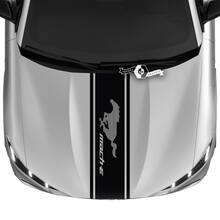Hood Ford Mustang MACH-E MACH E Stripe Logo Outline Lines Decal Vinyl Stickers
 3