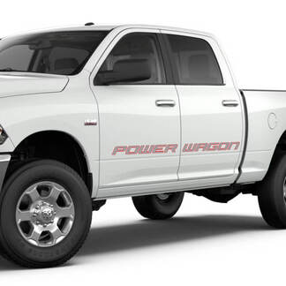 Kit of Dodge Ram Power Wagon Doors decals
