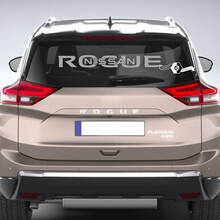 Nissan Rogue Logo Window Vinyl Decal Sticker Graphic
 4