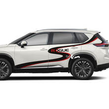 Nissan Rogue S Wave Side Doors Vinyl Decal Sticker Graphic
 2