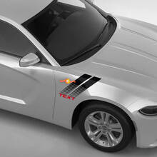 Dodge Charger Fender Hash Stripes Vinyl Decals
 4