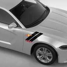 Dodge Charger Fender Hash Stripes Vinyl Decals
 6