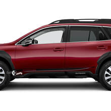 Side Rocker Panel Vinyl Sticker Decal Graphic decal 2 fit Suba Outback
 2