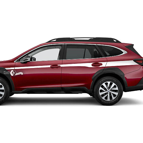Accent Side Stripes Vinyl Decal Kit for Subaru Outback