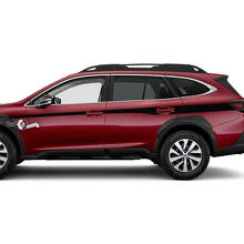 Accent Side Stripes Vinyl Decal Kit for Subaru Outback_2