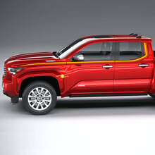 Vintage Side Stripes Vinyl Decal Kit for Toyota Tacoma 2024 _3