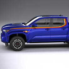 Vintage Side Stripes Vinyl Decal Kit for Toyota Tacoma 2024 _4