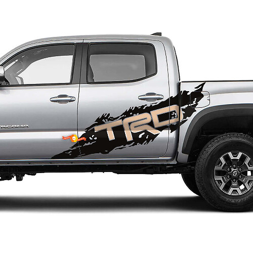 TRD Splash-Style Side Vinyl Decal Kit for Toyota Tacoma