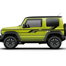 Suzuki JIMNY Wings Side Stripes Doors decal sticker graphics
 3