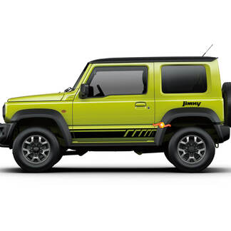 Suzuki JIMNY AMG Gelandewagen Style Side Stripes Doors decal sticker graphics
