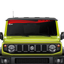 Suzuki JIMNY Windshield Wave decal sticker graphics
 2