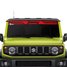 Suzuki JIMNY Windshield Wings decal sticker graphics
 2