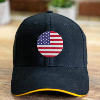 USA US Flag American Trucker Hat Embroidered Toyota Logo Baseball cap
 1