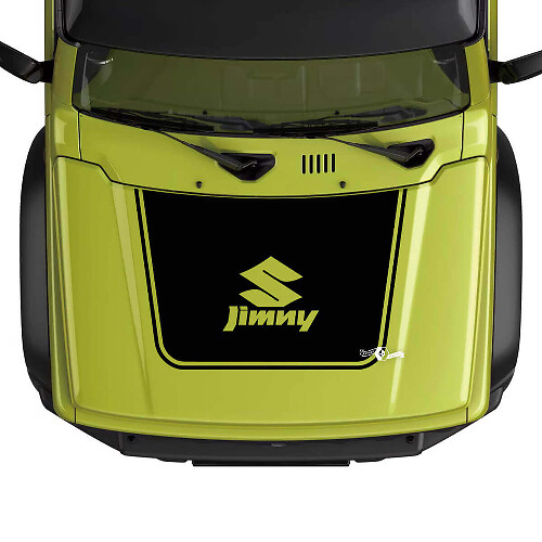 Suzuki Logo Bonnet Decal Sticker Graphics For Suzuki JIMNY