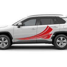 Side Door Tribal Graphics Sticker Kit fits Toyota RAV4 vinyl decal
 4