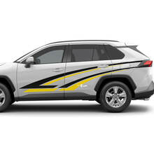 Side Door Graphics Sticker Kit fits Toyota RAV4 vinyl decal
 2