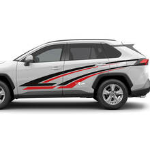 Side Door Graphics Sticker Kit fits Toyota RAV4 vinyl decal
 3