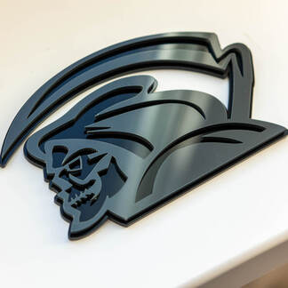 Reaper Demon 3D Badge Fender Badges Emblem
 1