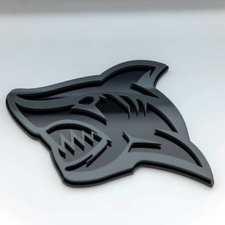 Shark 3D Badge Fender Badges Emblem
 1