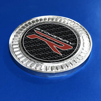 3D Badge Stingray R Chevrolet Corvette Metal Aluminum Emblem
