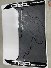 TRD-Style Polynesian Hood Scoop Vinyl Decal for Toyota Tacoma 2016-2024_2