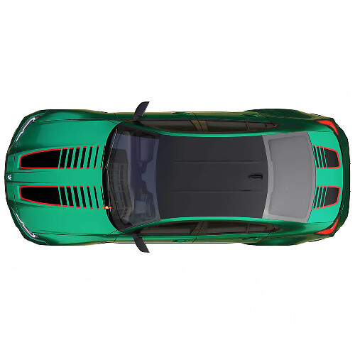 Hood and Trunk CS CSL style Stripe for BMW M4 M3 G82 G83 M Performance vinyl decal sticker
