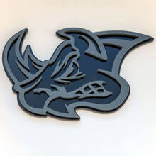 Rhino Custom 3D Badge Fender Badges Emblem
 5