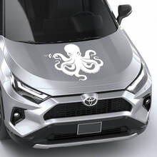 Squid Octopus Universal Hood Vinyl Decal Graphic Sticker
 3