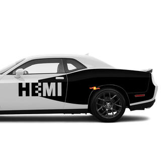 Billboard Hemi Decal Graphic Vinyl fit to Dodge Challenger
