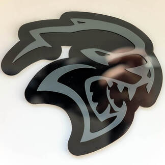 Custom 3D Badge Hellcat Dodge Fender Badges Emblem
