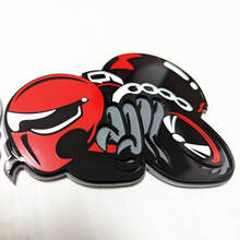 Custom 3D Badge HellBee Black Widow Spider Dodge Fender Badges Emblem
 5