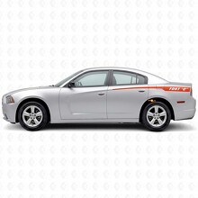 Custom Accent Stripes Side Vinyl Decal Sticker for Dodge Charger 2011-2014_4