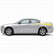Custom Accent Stripes Side Vinyl Decal Sticker for Dodge Charger 2011-2014_5