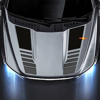 Hood Stripe Decals fit to Ford F-150 XLT Sport STX Platinum Lariat Models
