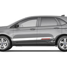 Ford Edge Doors Vinyl Rocker Panel Stripes body decal vinyl graphics sticker 2
 2