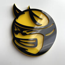 Custom 3D Badge Drag Bee Dodge Charger Challenger logo Fender Badges Emblem 2
 2