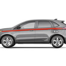 Ford Edge Line Strobe under the Windows Vinyl Rocker Panel Stripes body decal vinyl graphics sticker
 2