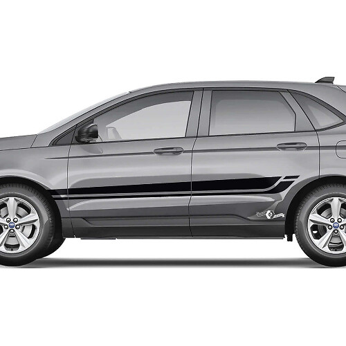 Musclecar Edge Line Strobe under the Windows Vinyl Rocker Panel Stripes body decal vinyl graphics sticker
