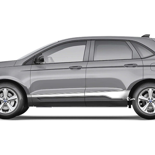 Rocker Panel Pin Stripes Vinyl Decal Graphics Sticker 2 for Musclecar Edge