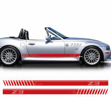 Pair BMW Z3 strobe stripes Side Doors Vinyl Decal Sticker
 3